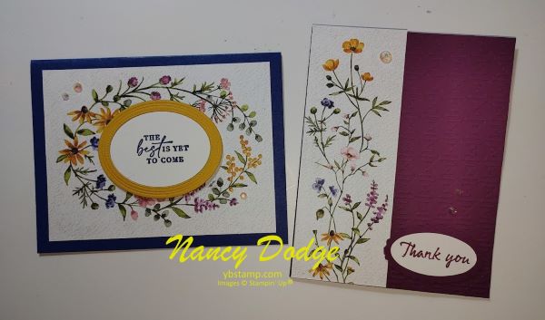 dainty flowers cards
