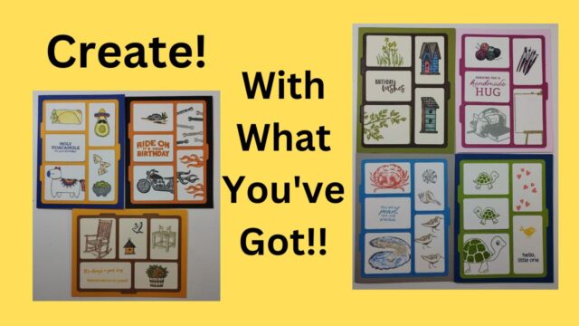 Read more about the article Create With What You’ve Got!!