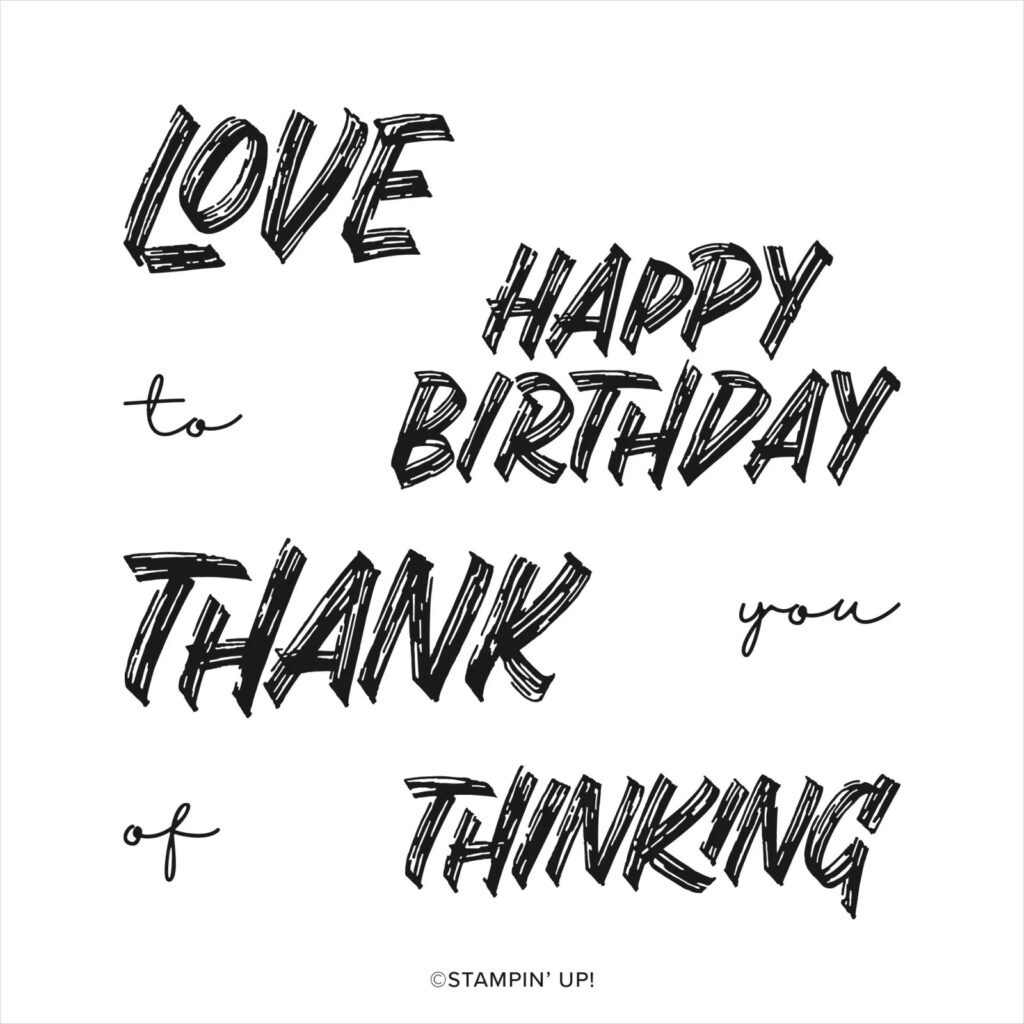 Layered Thoughts Stamp set