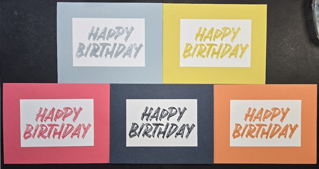 Layered Thoughts Cards