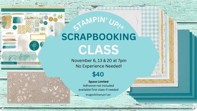 Scrapbook Class November 2025