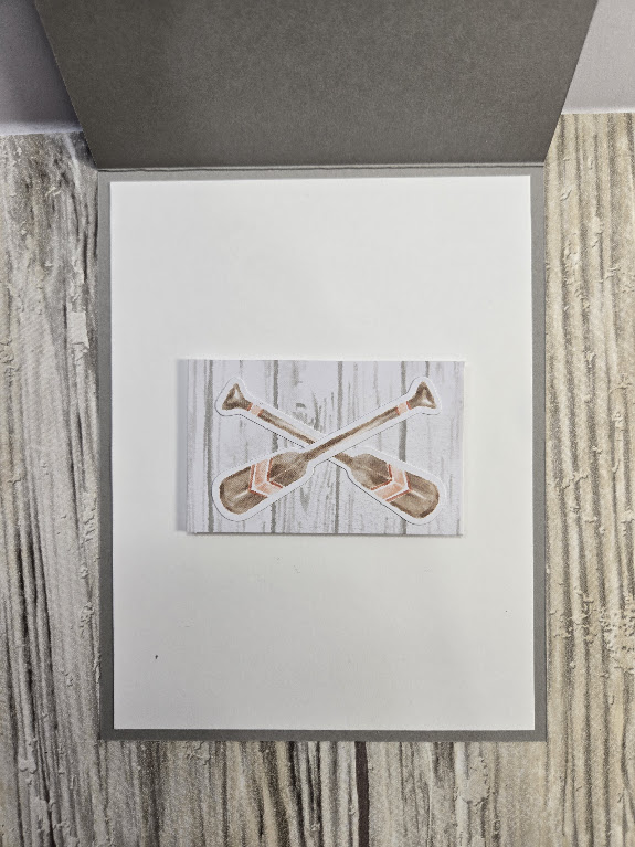 Lakeside Retreat card inside