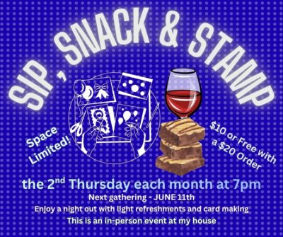 Sip Snack Stamp June 2026