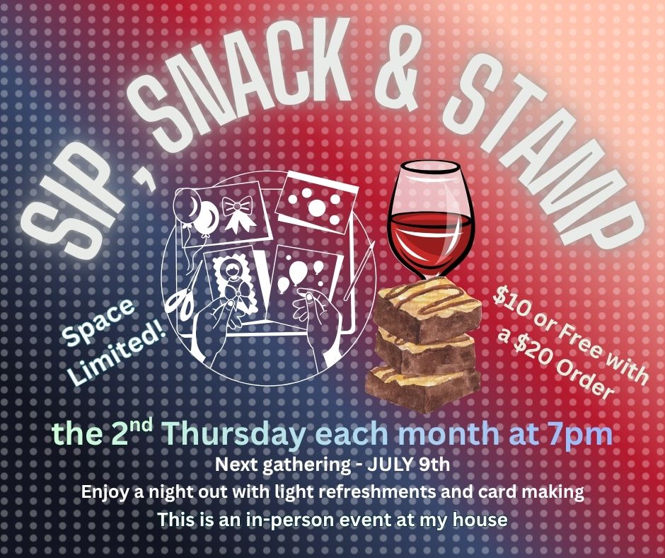 Sip Snack Stamp
