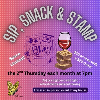 Sip Snack Stamp