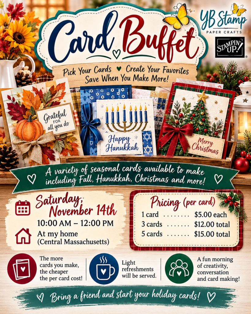 Card Buffet event