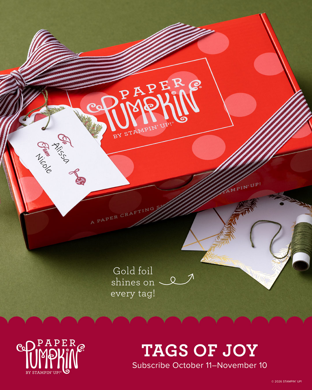 Tags of Joy